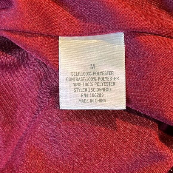 Francesca’s NWT Burgundy Sequin Formal Tulip Dress Medium - Picture 13 of 16